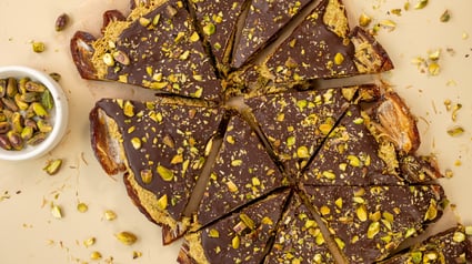Dubai Chocolate Date Bark