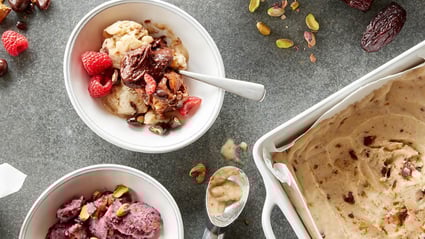 banana and medjool date ice cream