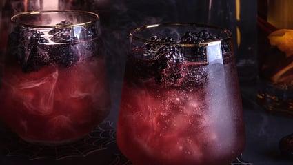 medjool date blood orange rum spiced punch