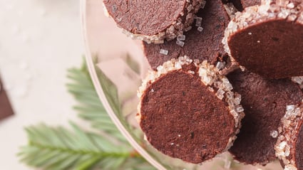 medjool date chocolate coins