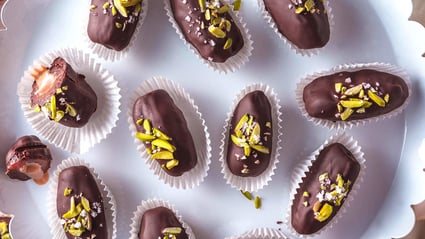 Medjool Date Chocolate Tahini Bites