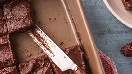 Medjool Date No Bake Mint Brownies