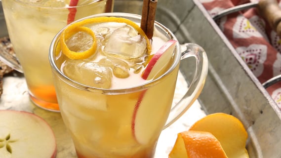 medjool date spiced rum cocktail
