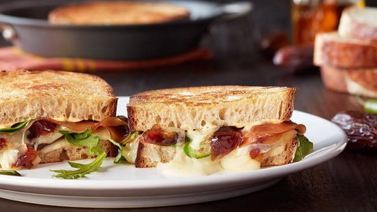 spicy grilled cheese with medjool dates
