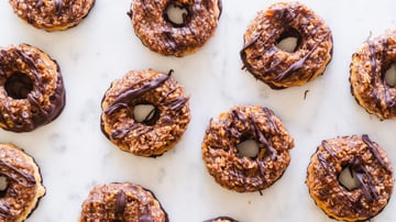 Vegan Samoa Cookies Gluten free girl scout cookies