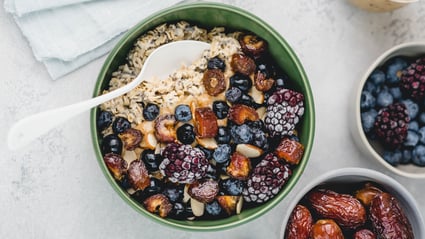 Salted "Date" Caramel Overnight Oats