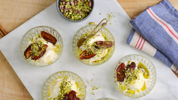 Mediterranean Date Gelato