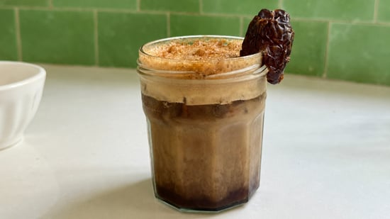 Iced Date Espresso Shaken Latte
