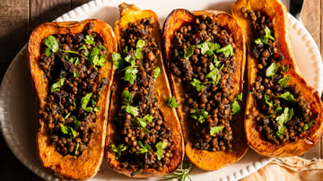 Stuffed Butternut Squash 