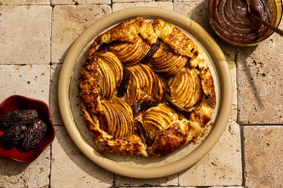 Date Caramel Apple Galette