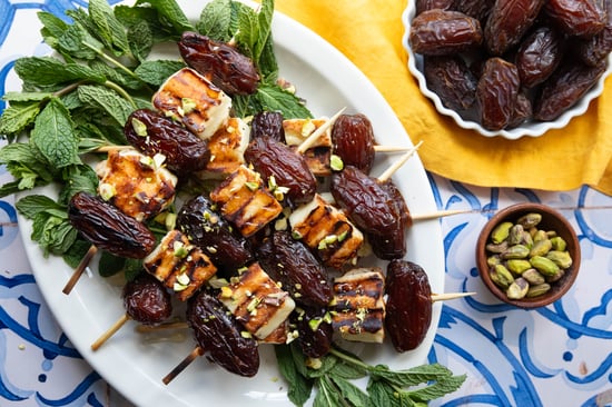 Date Halloumi Skewers