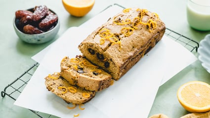 Espresso, Date, and Walnut Bread