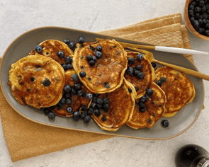 Grain-free Blueberry Pancakes