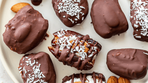 Almond Joy Dates