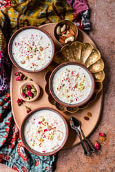 Platter-of-Rice-Kheer