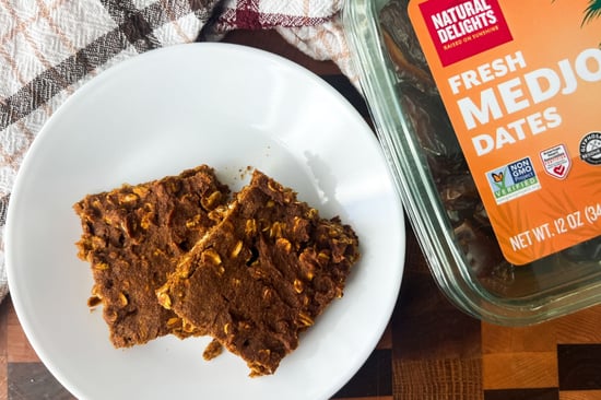 Date Sweetened Pumpkin Bars