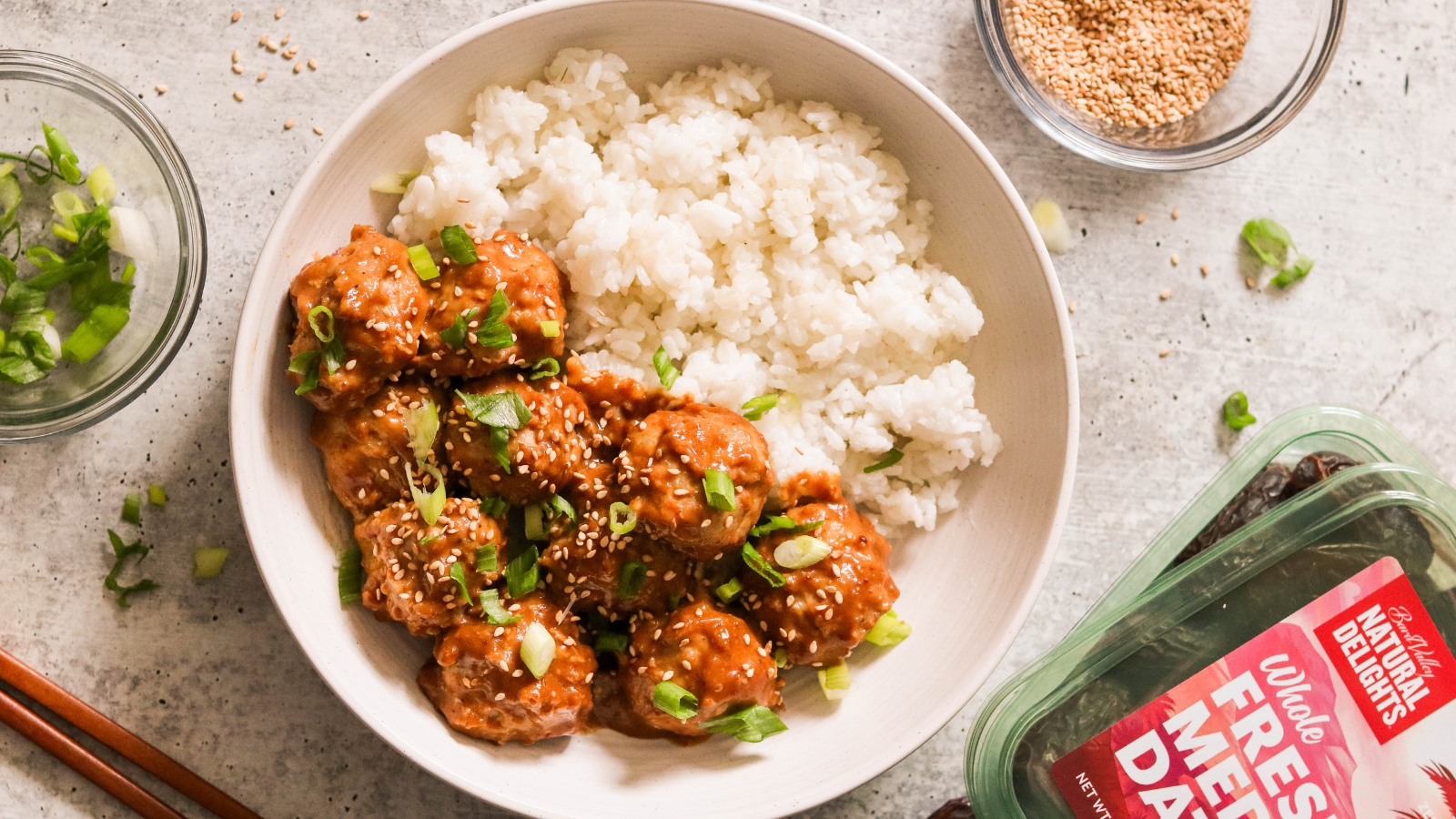 Sticky Asian Meatballs