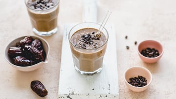 Vanilla Coffee and Medjool Date Protein Shake