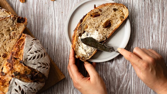 Date Pecan Sourdough Bread
