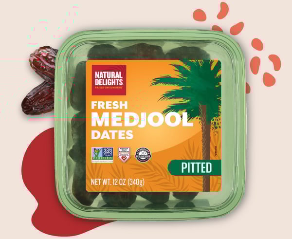 Natural Delights Pitted Fresh Medjool Dates