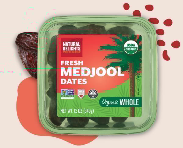 Natural Delights Organic Fresh Medjool Dates