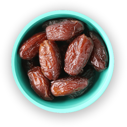 small bowl of dates