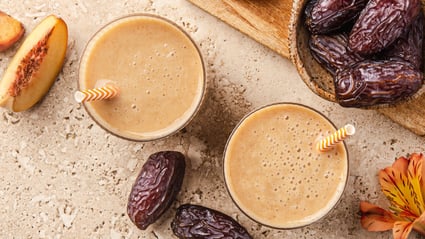 Peach Date Smoothie