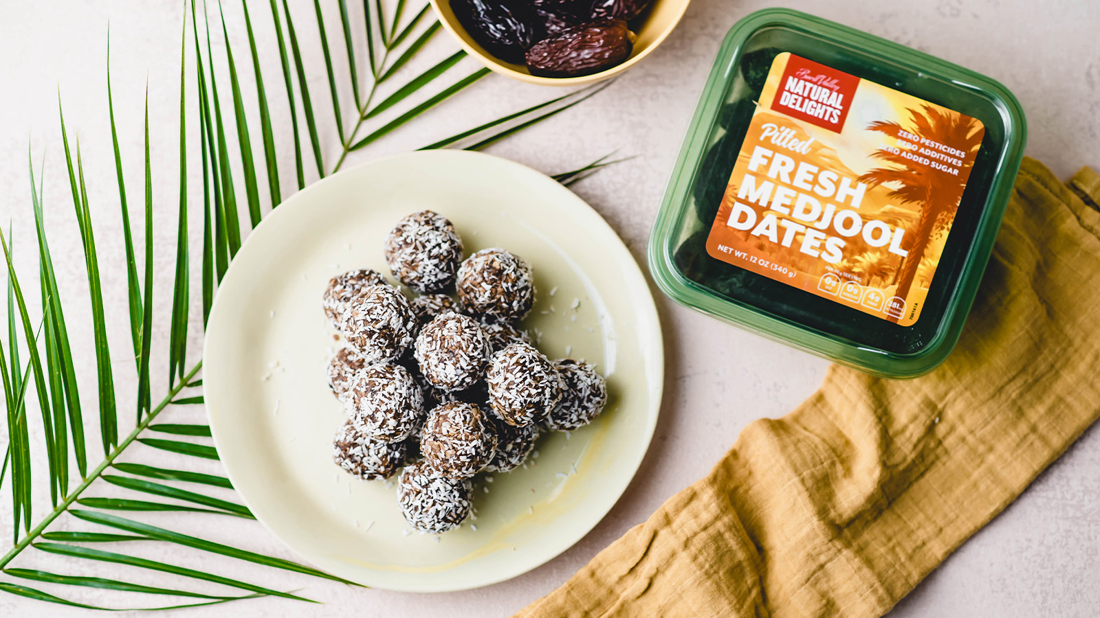 medjool date chocolate tahini bites