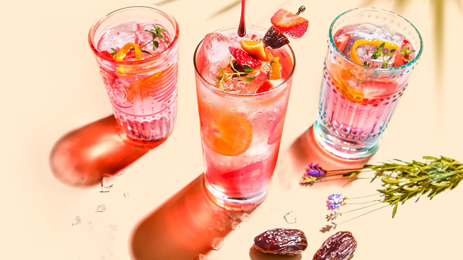 medjool date rose sparkler