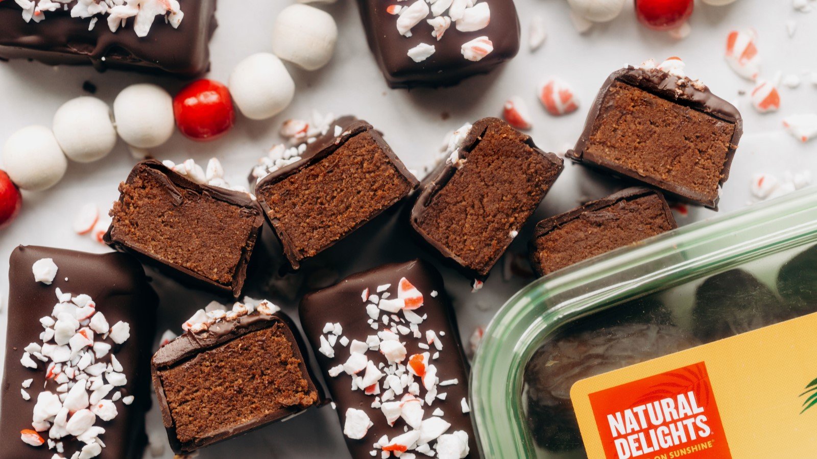 Chocolate Peppermint Truffle Bars