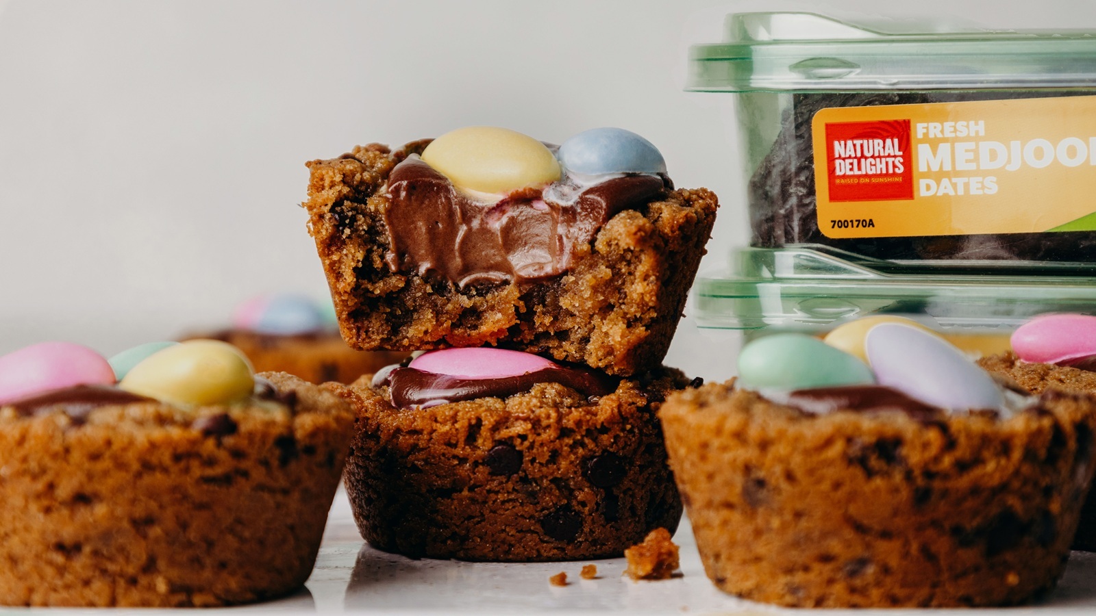 Easter Egg Fudge Cookie Cups