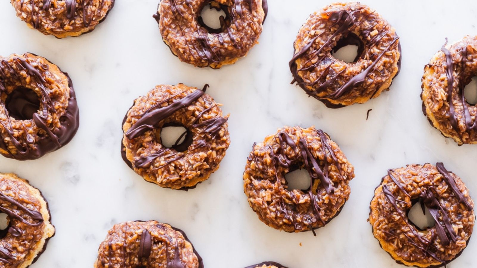 Vegan Samoa Cookies Gluten free girl scout cookies