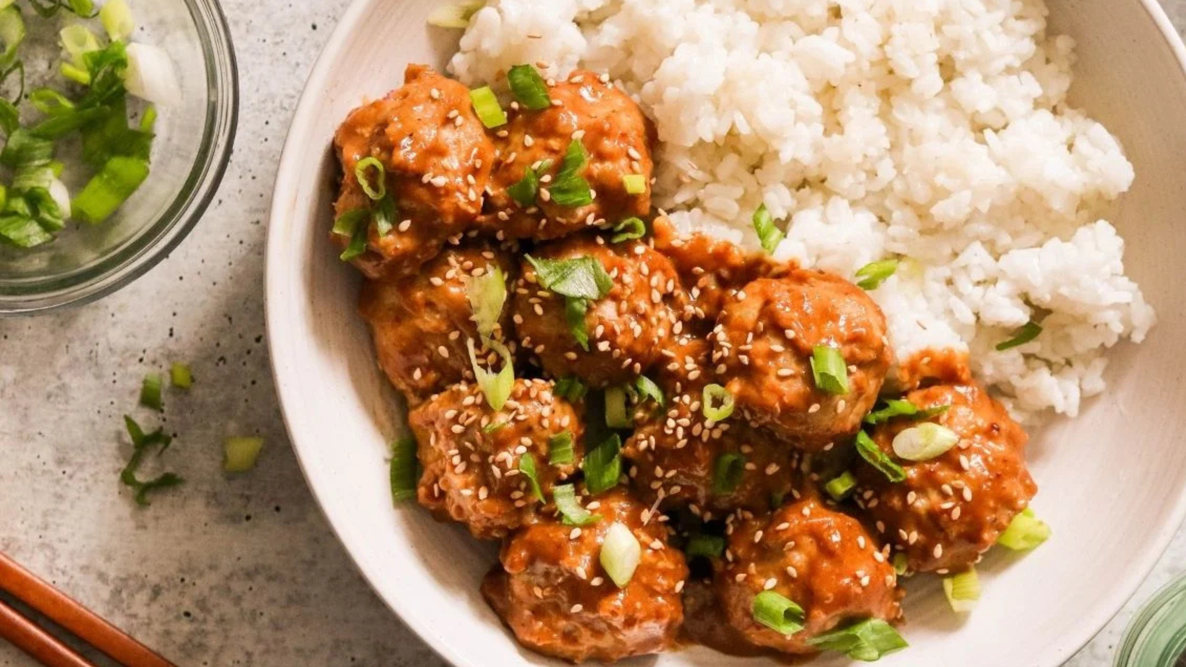 Sticky Asian Meatballs