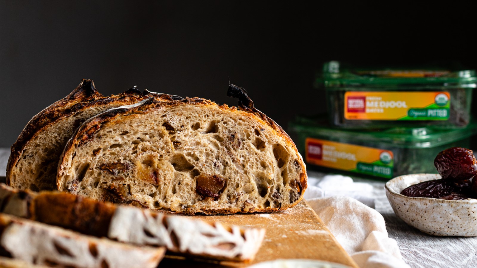 Date Pecan Sourdough Bread