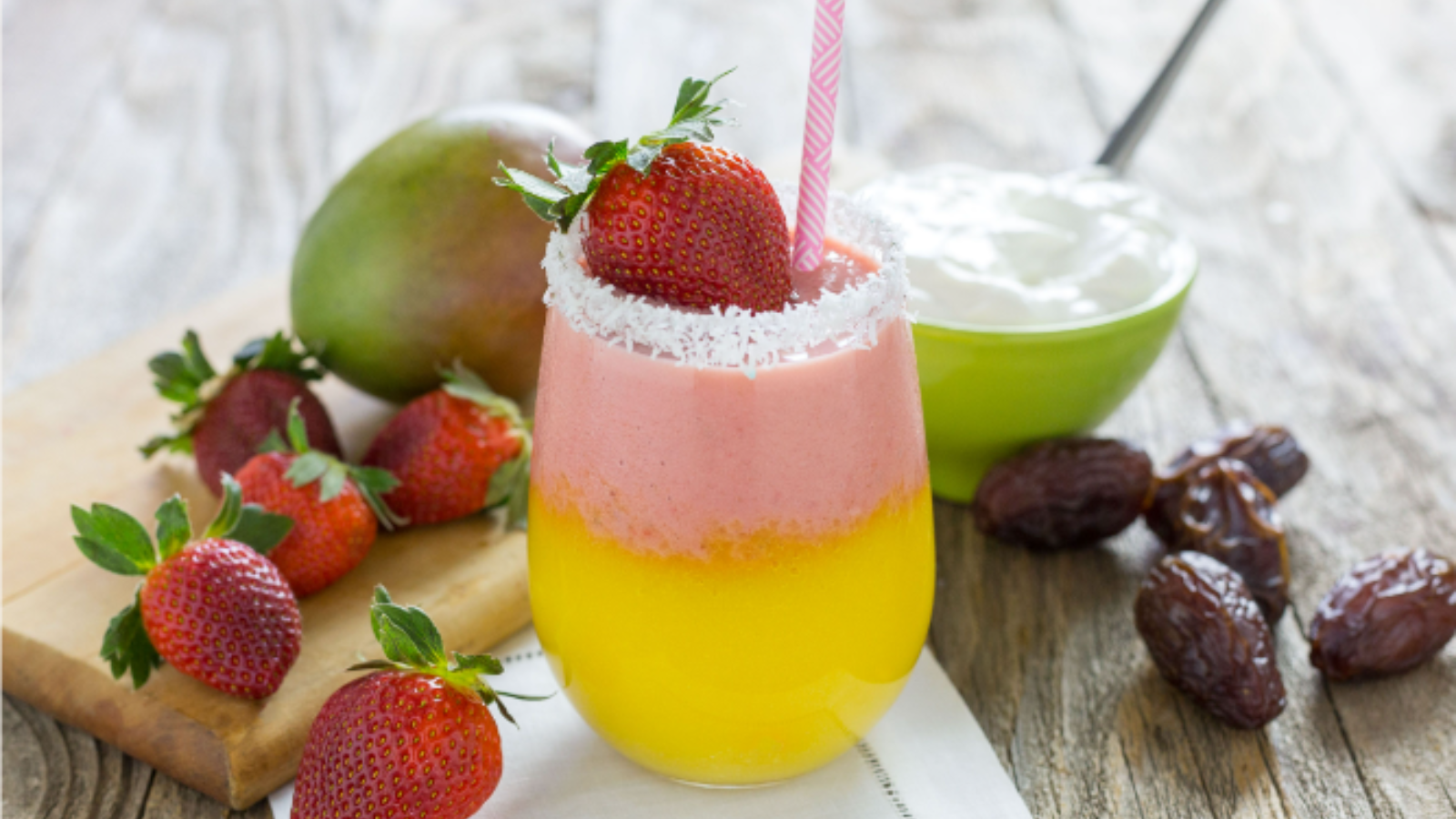 Strawberry Mango Smoothie