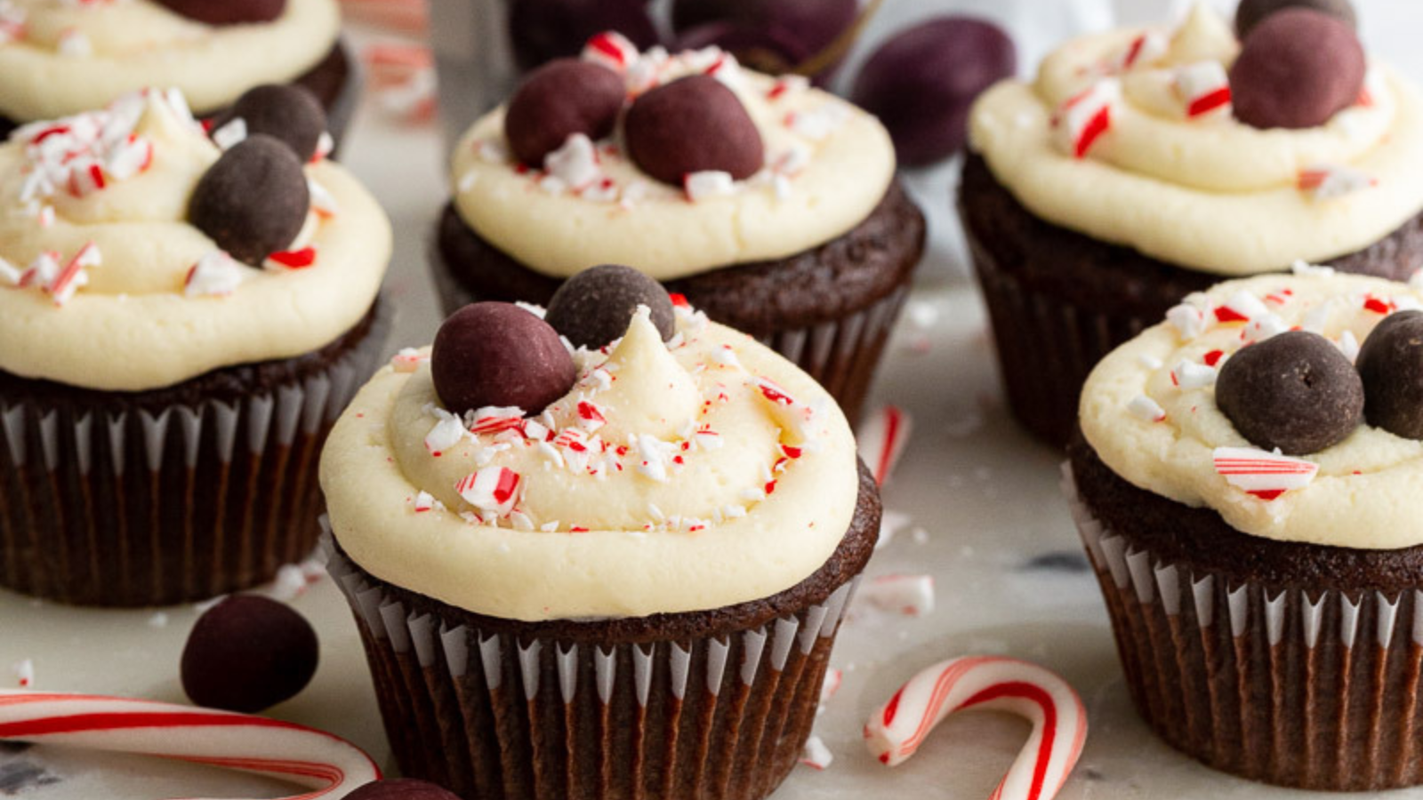 Chocolate Peppermint Cupcakes