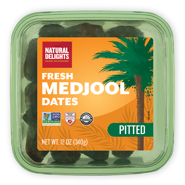 California Fresh Date Very Soft Medjool Dates – 11LB Box, Naturally Grown, Caffeine Free
