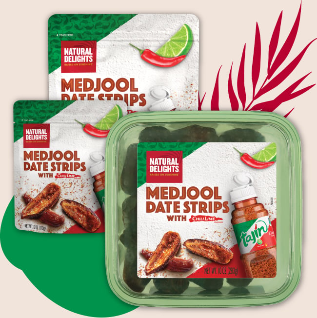 Natural Delights Medjool Date Strips with Tajin