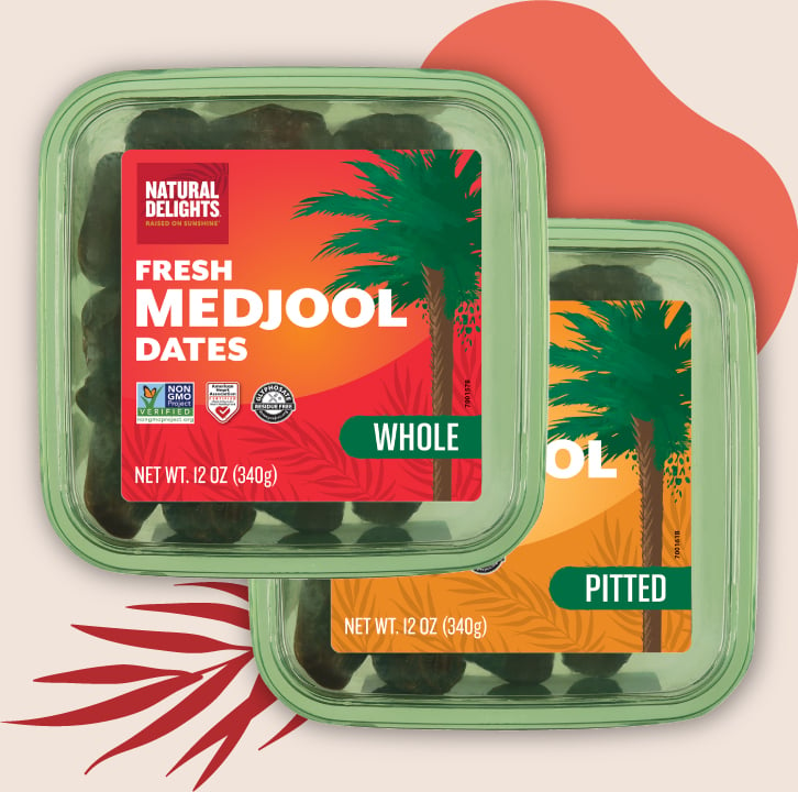 Natural Delights Whole and Pitted Dates