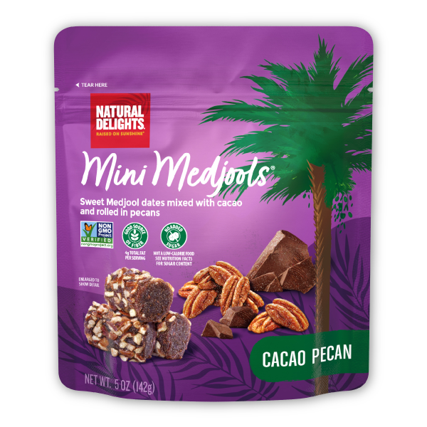 Cacao Pecan Mini Medjools® Pouch